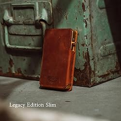 Double Oak Essentials SLIM Leather Pop-up Wallet