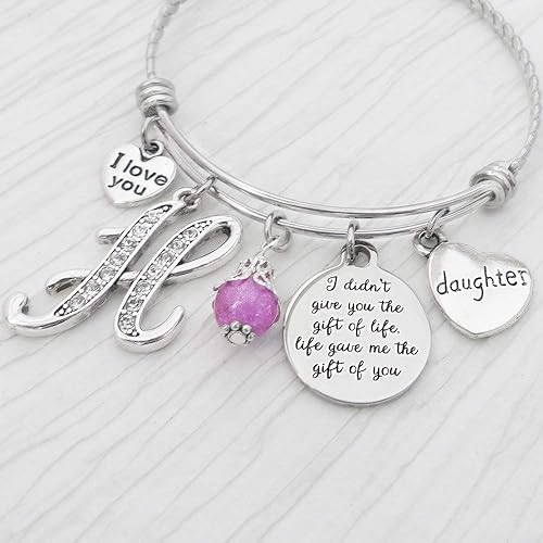 step daughter charm bracelet