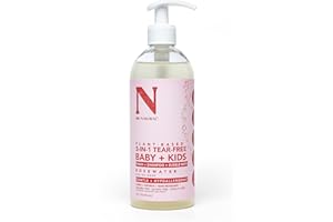 Dr. Natural 3-in-1 Tear-Free Baby Plus Kids Soap - Head-to-Toe Baby Soap and Shampoo - Sensitive Skin Moisturizing Body Wash 