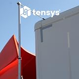 TENSYS Telescopic Height Measuring Stick 5m Folding Steel Pole with Carry Bag view 7