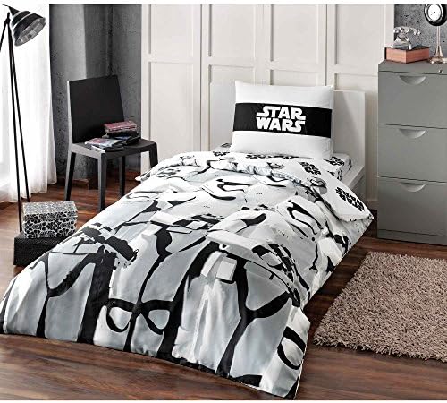 Star Wars Stormtroopers Licensed Duvet Cover Set, Single Size 3-Pieces Bedding Set
