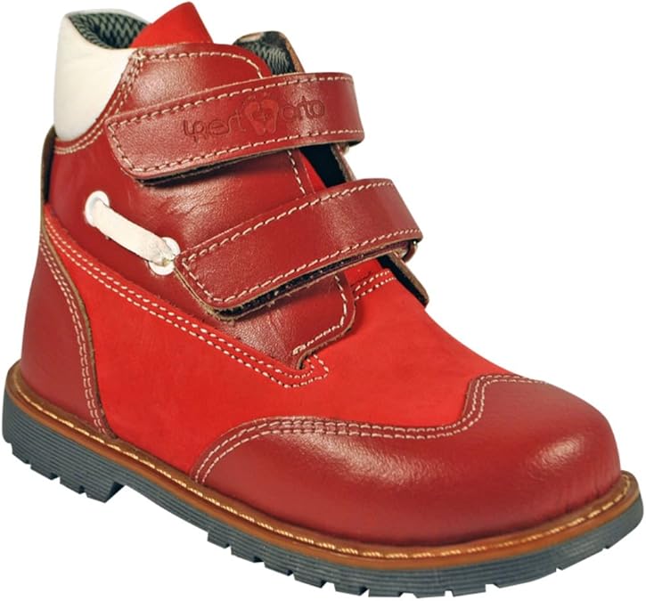 4RestOrto Kids orthopedic shoes girls leather boots 06586. Flat Feet