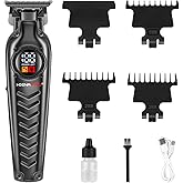 HIENA PRO Professional Hair Beard Trimmer for Men Hair Clippers for Barber with T Blade, Cordless Clippers for Hair Cutting Rechargeable Barber Clippers