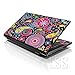 LSS 17 17.3 Inches Laptop Notebook Skin Sticker with 2 Wrist Pads - Reusable Cover Protector Vinyl Sticker Cover Decal Fits 17