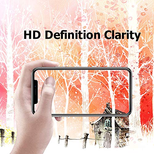 image for Cafetec [3-Pack] iPhone Xs/X Glass Screen Protector,[3D Touch] [9H Har