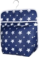 Vicloon Clothes Pegs Bag with Hook High Capacity 30x26cm Durable Canvas