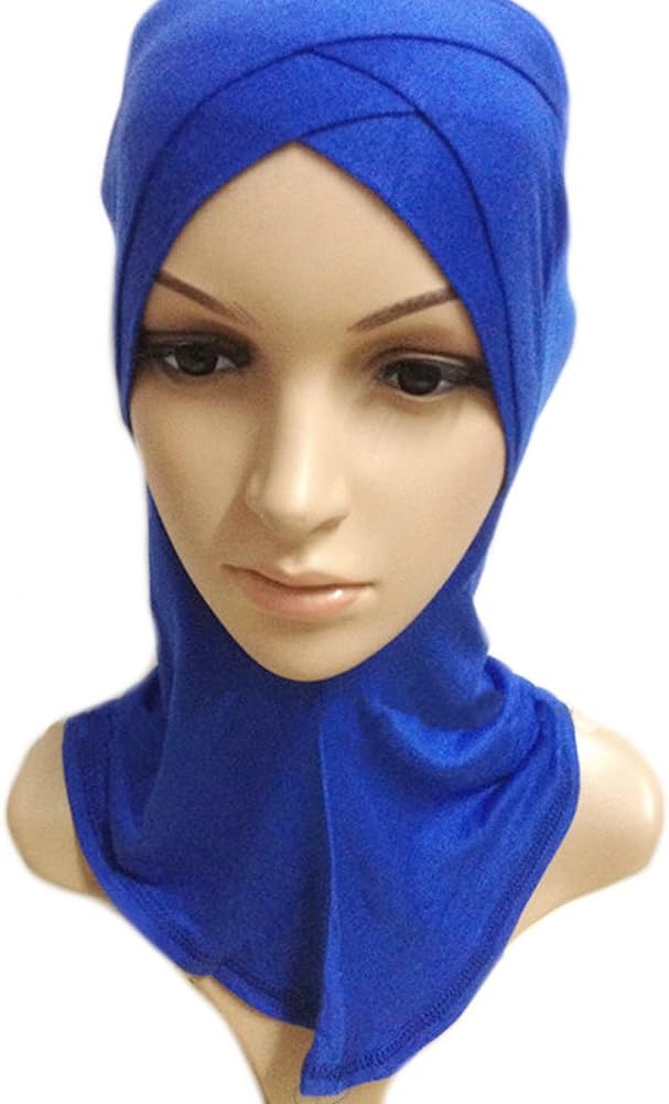 HeroNeo Muslim Cotton Full Cover Inner Hijab Caps Islamic Hats Islamic Underscarf Colors