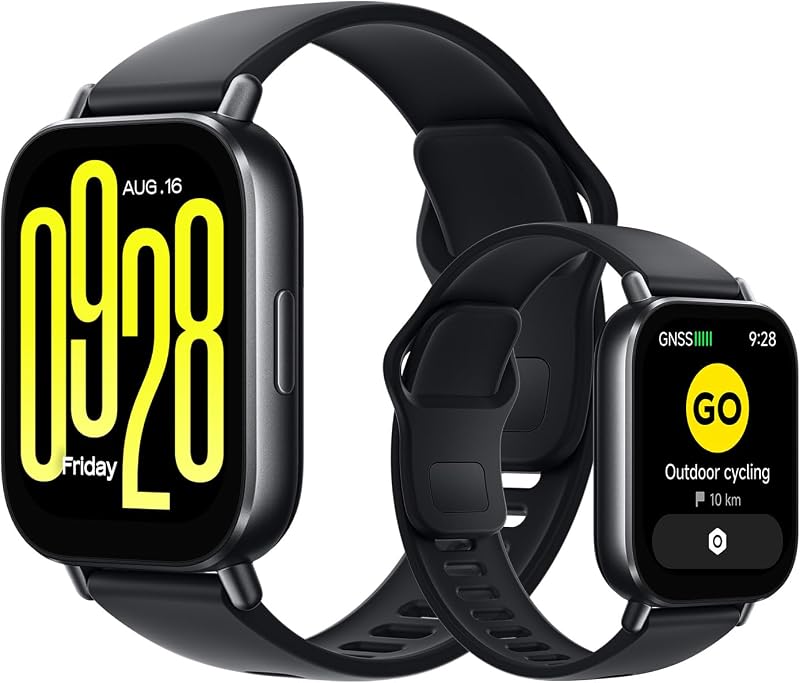 Redmi Watch 5 Active, Llamadas Bluetooth, Pantalla LCD de 2 Pulgadas, Monitor de frecuencia cardíaca, 140 Modos Deportivos, hasta 18 días de autonomía, Negro