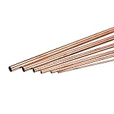 uxcell Copper Tube, 2mm 3mm 4mm 5mm 6mm 7mm OD x