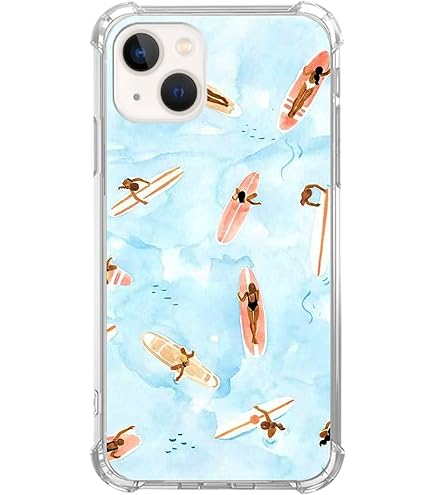Amazon.com: Rambulgkt Summer Aesthetic Surf Case Compatible with