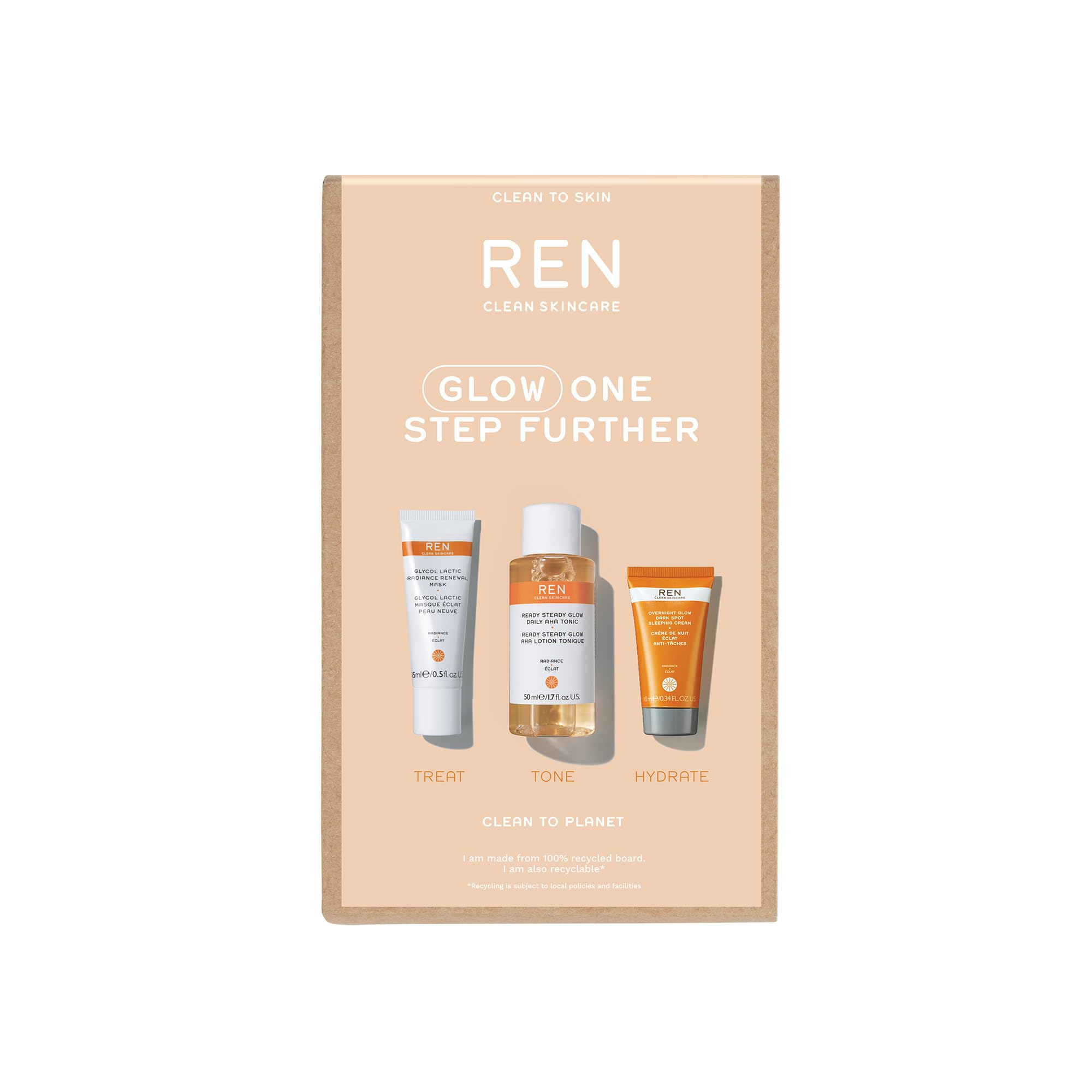 REN Clean Skincare Glow One Step Further Radiance Kit