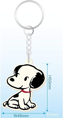 Amazon ナカジマコーポレーション レトロダイカットキーホルダー スヌーピー 50 ｓ ふり向きスヌーピー 21 おもちゃ おもちゃ