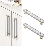 CcHhyyt 2 Pack Leather Cabinet Handle Pulls