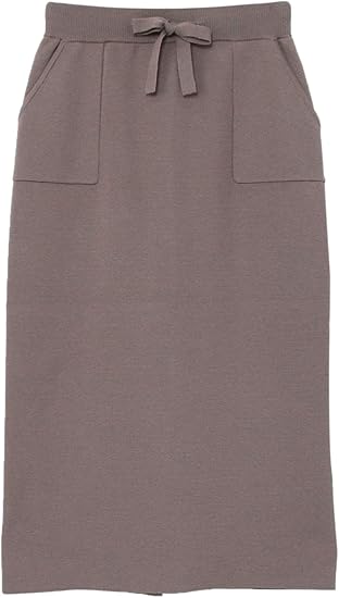 Amazon コーエン スカート セットアップ対応 静電気防止機能付き Web限定 ミラノリブニットスカート 2730 レディース モカ 27 S スカート 通販