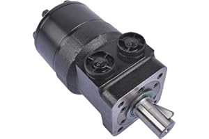 GELUOXI Hydraulic Motor Replacement for Eaton Char-Lynn H Series 14.10 in³/r, 1 in Straight - Woodruff Key, 4 Bolt Std 101-10