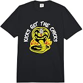 Cobra Kai Kicks Get the Chicks Comfort Colors Adult Heavyweight T-Shirt