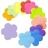 Sticky Notes, Self Sticky Post Notes, Bright Colorful Creative Sticky Tabs for Reminders Office School Home 2.75 x 2.75 Inch 50 Pieces/Pad 600 Sheet Flower