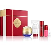 Shiseido Vital Perfection Advanced Lifting &amp; Firming Cream Set - $227 Value | Cleansing Foam (50mL), Eudermine Essence (30mL), Ultimune Serum (10mL), Full-Size Advanced Cream (50mL) &amp; Eye Cream (3mL)