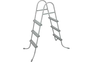 Bestway Flowclear Above Ground Swimming Pool Ladder 42" | Corrosion-Resistant Metal Frame