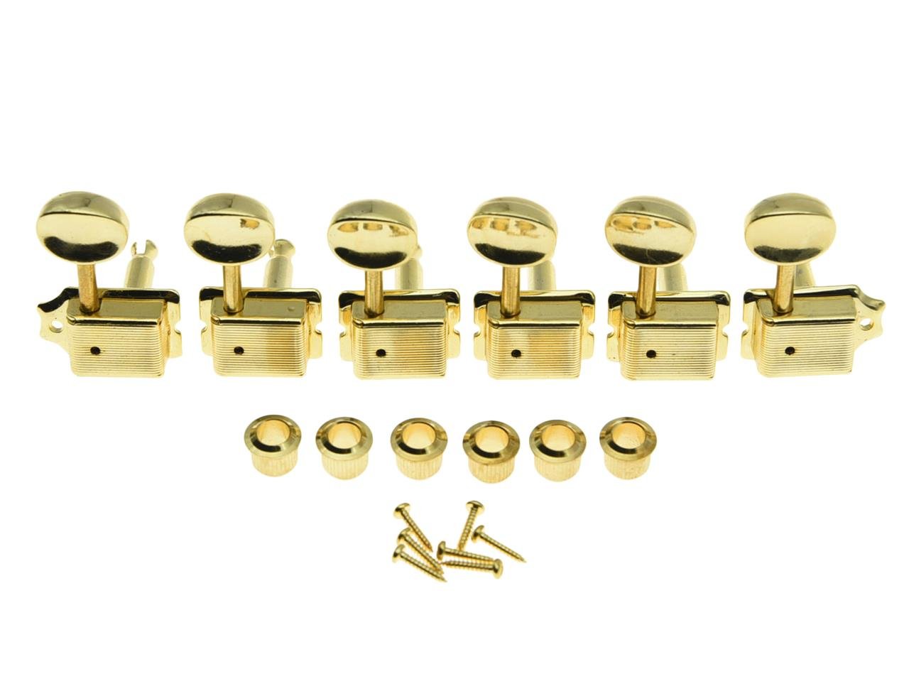 Photo 1 of Dopro Gold Split Shaft Vintage Guitar Tuning Keys Pegs Guitar Tuners Machine Heads for Strat Tele