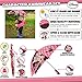 Disney Little Girls Frozen or Minnie Mouse Slicker and Umbrella Rainwear Set