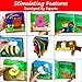 Premium Baby Book (First Year), Cloth Book Baby Gift, Fun Interactive Soft Book for Babies, Infants, Boys & Girls with Crinkly Sounds, Developmental Toy, Cute Baby Shower Box, Touch and Feel, Peekaboo