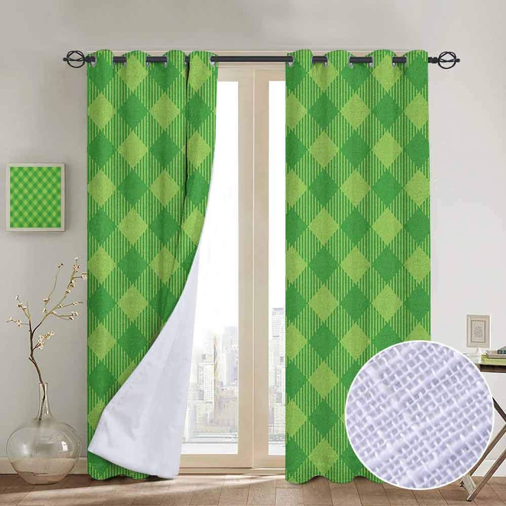 Amazon Com Nuomanan Curtains For Bedroom Irish Retro Pattern In