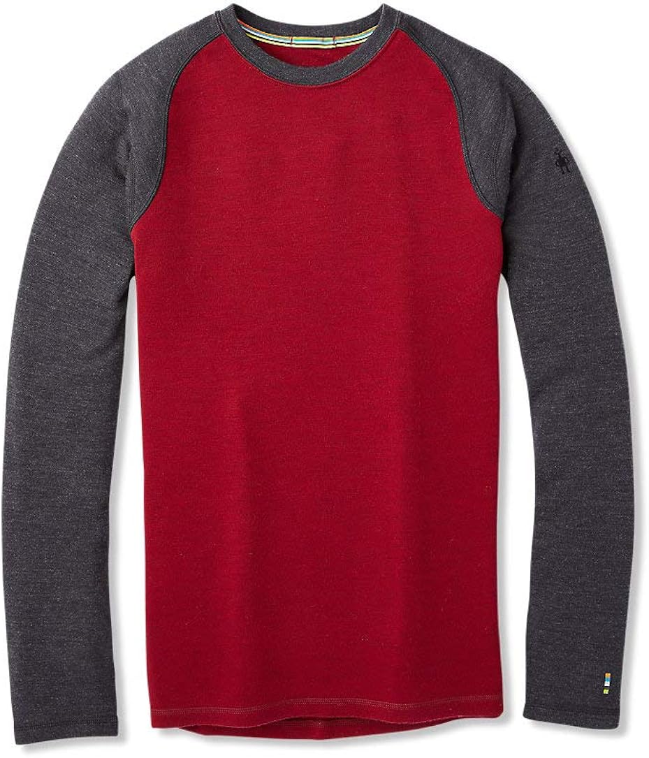 Smartwool Men’s Base Layer Top - Merino 250 Wool Active Crew: Clothing