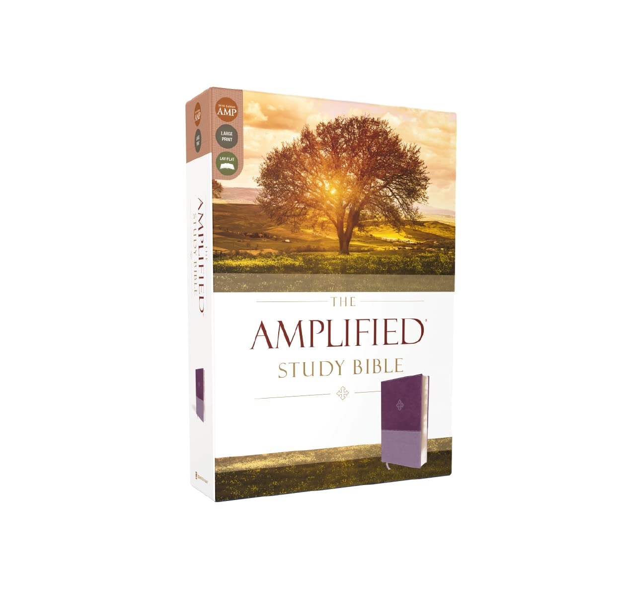 The Amplified Study Bible, Leathersoft, Purple The Amplified Study Bible, Leathersoft, Purple Imitation Leather