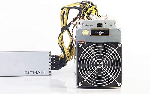 Bitmain Antminer L3+ 504MH/s Litecoin Miner with APW3++ PSU