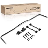 A-Premium [14mm] Rear Suspension Stabilizer Bar Assembly Sway Bar Kit | with Sway Bar Link &amp; Bushing &amp; Bracket, Compatible with Jeep Grand Cherokee 1999-2004, Fix Excessive Body Roll
