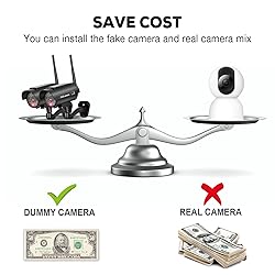 BNT Solar Powered Fake Security Camera, Bullet