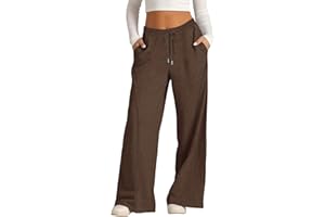Godalithic Oversized Wide Leg Sweatpants Women Casual High Waisted Baggy Sweat Pants Y2k Cute Lounge Outfits with Pockets