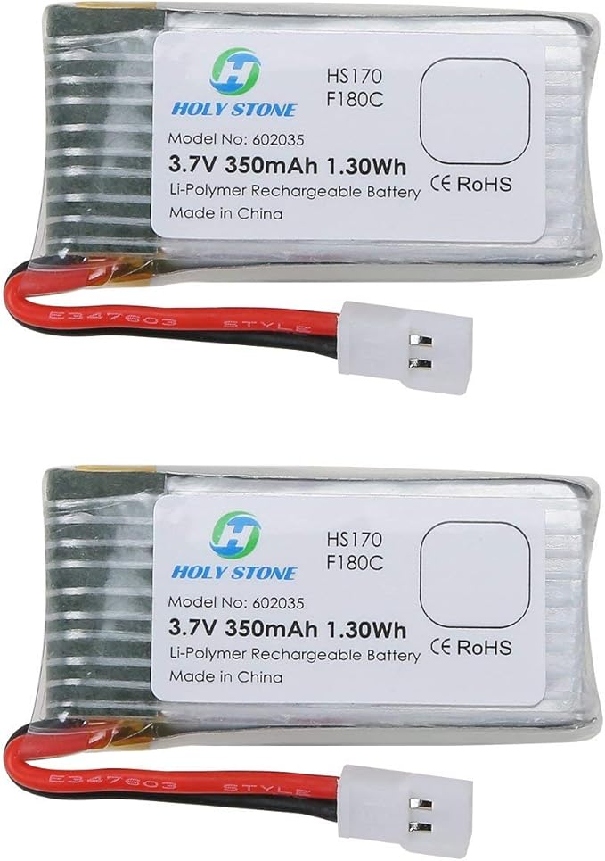 3 7v 380mah Lipo Battery With X4 Battery Charger For Controller Of Drone Hs230 Gblife Bounce