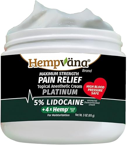 Amazon.com: Hempvana Platinum Maximum Strength Relief Cream 4X