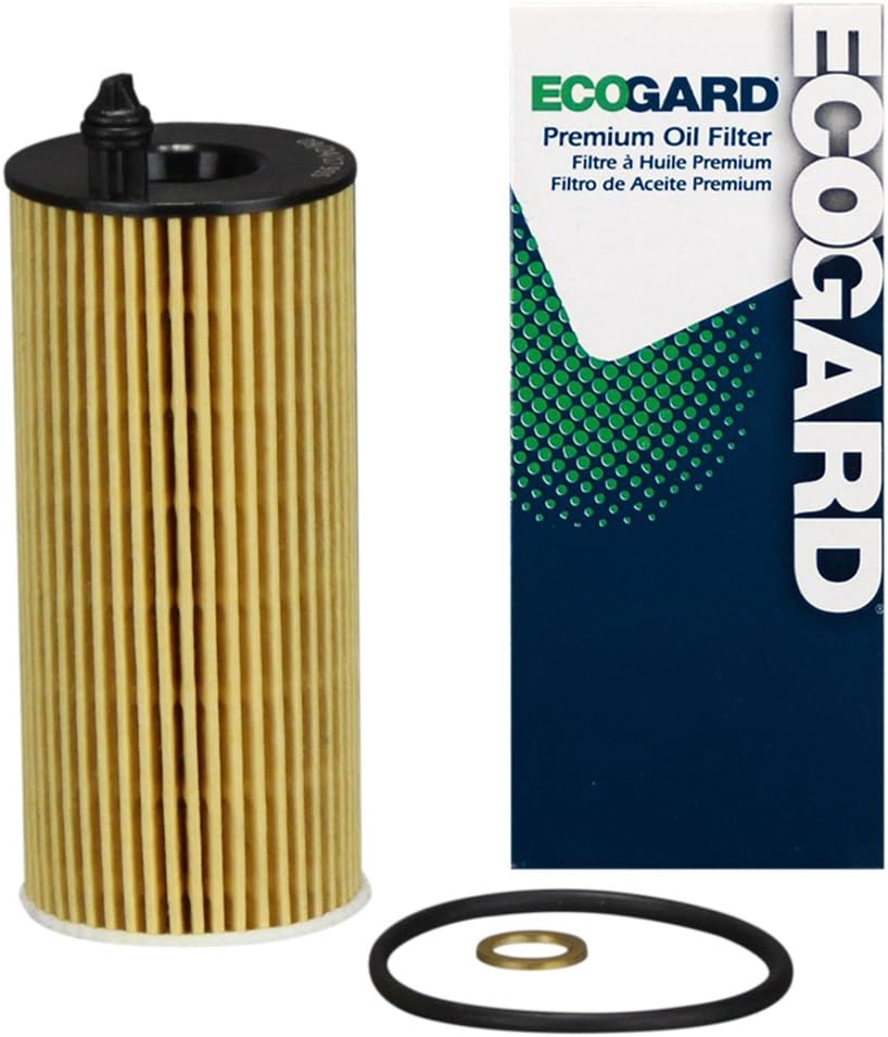 ECOGARD X10569 Premium Cartridge Engine Oil Filter for