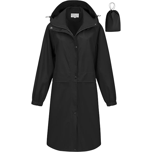 Amazon.com: CREATMO US Womens Trench Coat Mid-Length Lightweight