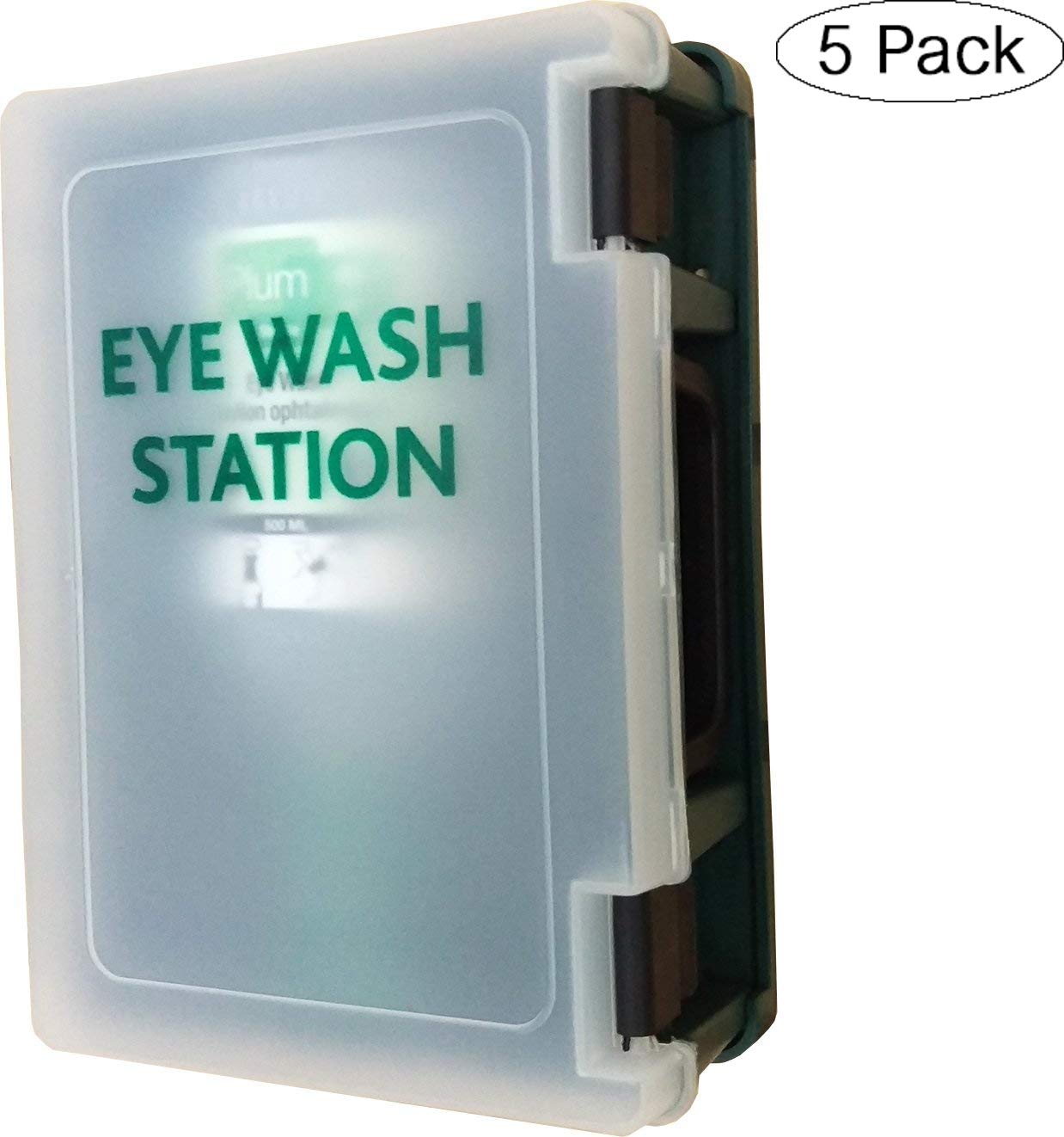Plum 46506 Single Eyewash Station, 10.5" Height, 3.75" Wide, 8.75