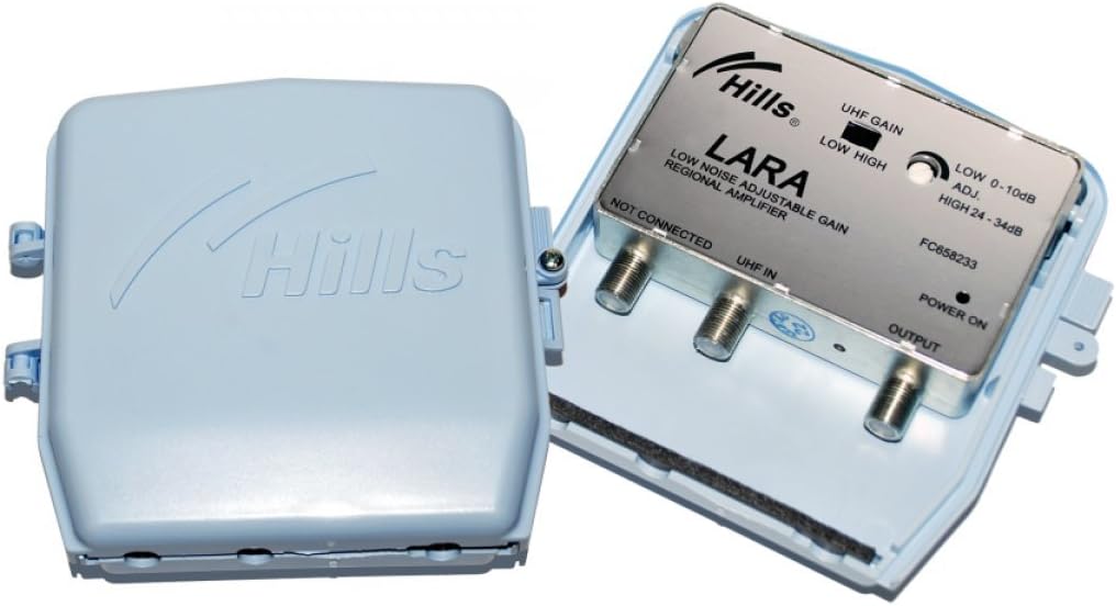 Hills Lara Masthead Amplifier Digital TV Booster UHF FC658233B with