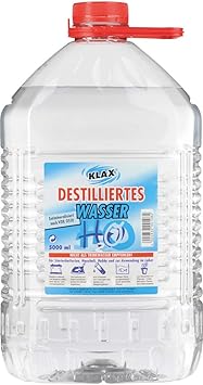 Destilliertes Wasser 5 Liter 130043K