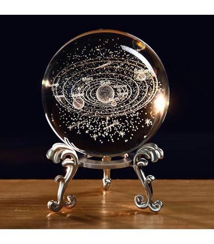 Mini Globe Terrestre En Verre Borosilicate - Décoration De Bureau Élégante Et Stable, Cadeau Créatif Adulte