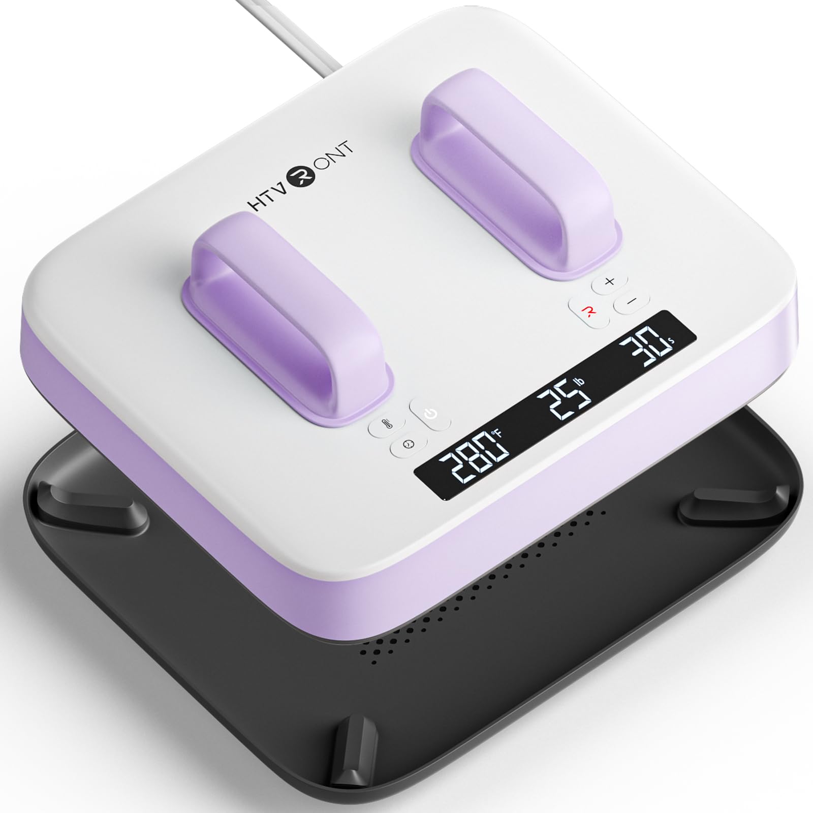 Photo 1 of HTVRONT Heat Press Machine for T Shirts - Portable 12X10 Heat Press with Pressure Display, Heats Up Fast & Evenly H10 Heat Press Machines for HTV, Sublimation, Heat Transfer Projects