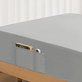 Twin XL Fitted Sheet Only - Premium 1800 Super Soft & Cozy Microfiber, Wrinkle, Fade, Shrinkage Resistant Deep Pocket Twin XL Size Fitted Bottom Sheet, Light Gray