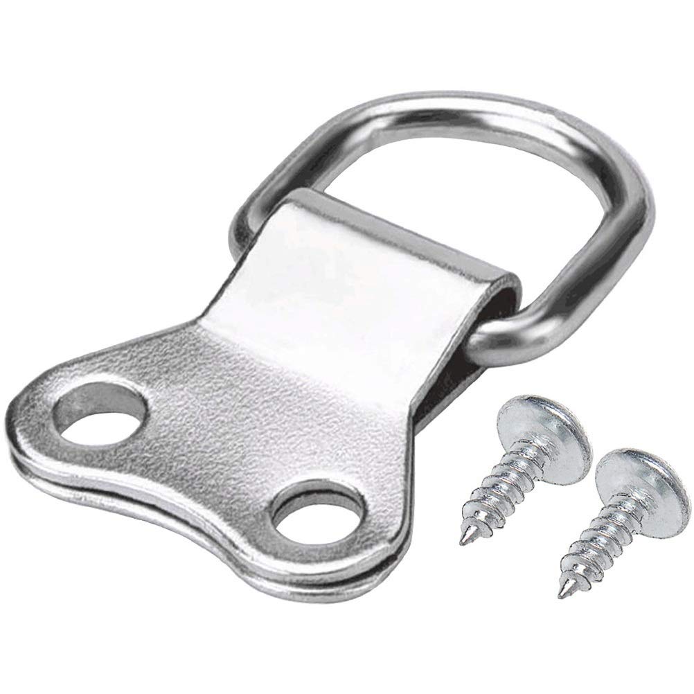 25pcs Picture Frame Hanging Rings with Mounting Screws Heavy Duty Picture Hanging Hooks