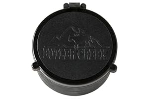 Butler Creek Multiflex Flip-Open Objective Scope Cover, Size 25-26-27 , Black