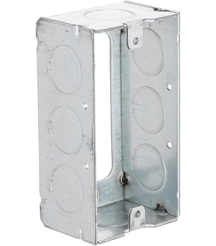 Hubbell WIRING660 662077 Handy Box with Single Gang, Six 1/2