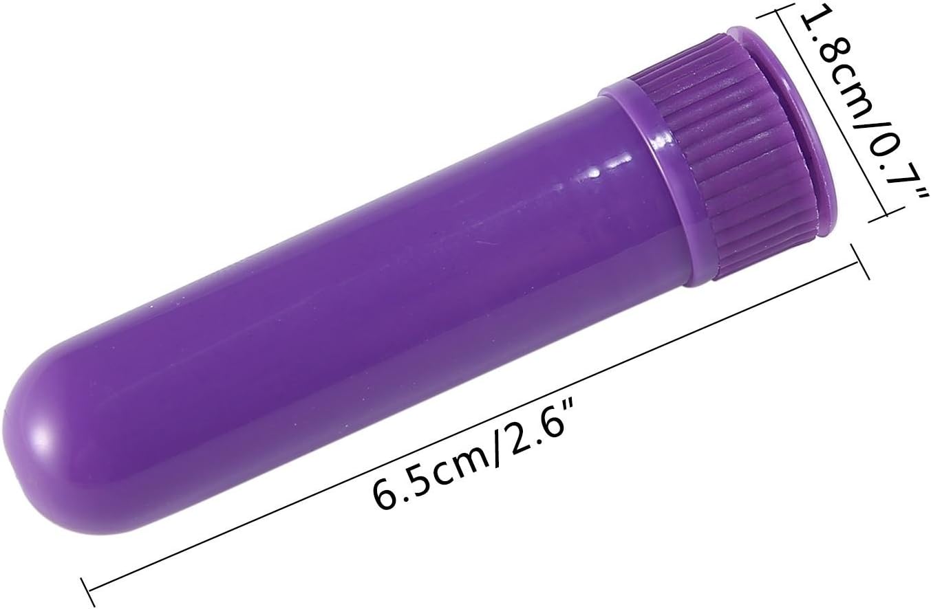 AKORD 12PCS Essential Oil Inhaler Tubes, Refillable Nasal Inhaler Tubes for Essential Oils - Image 5