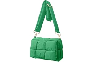 NAARIIAN Puffer shoulder bag Nylon padded woven handbag designer crossbody dupes women down purse