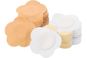 GLEAVI 200pcs Flower Belly Button Patch Abdomen Sticker Hollow Waist Newborn Umbilical Navel Sticker Belly Button Protectors for Baby Kids