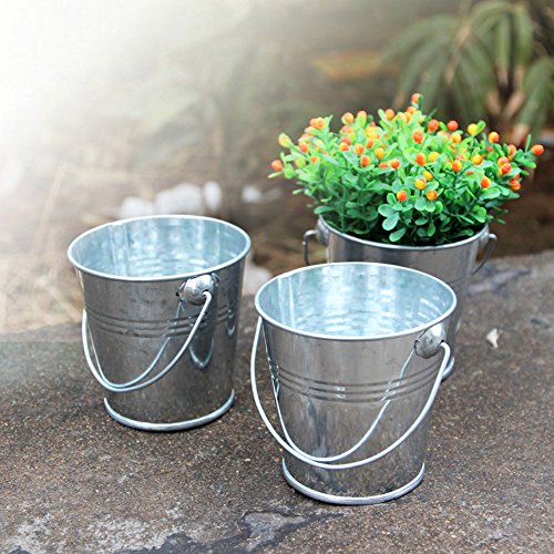Mini Metal Iron Bucket Candy Keg Pails DIY Wedding Party Favour Decoration